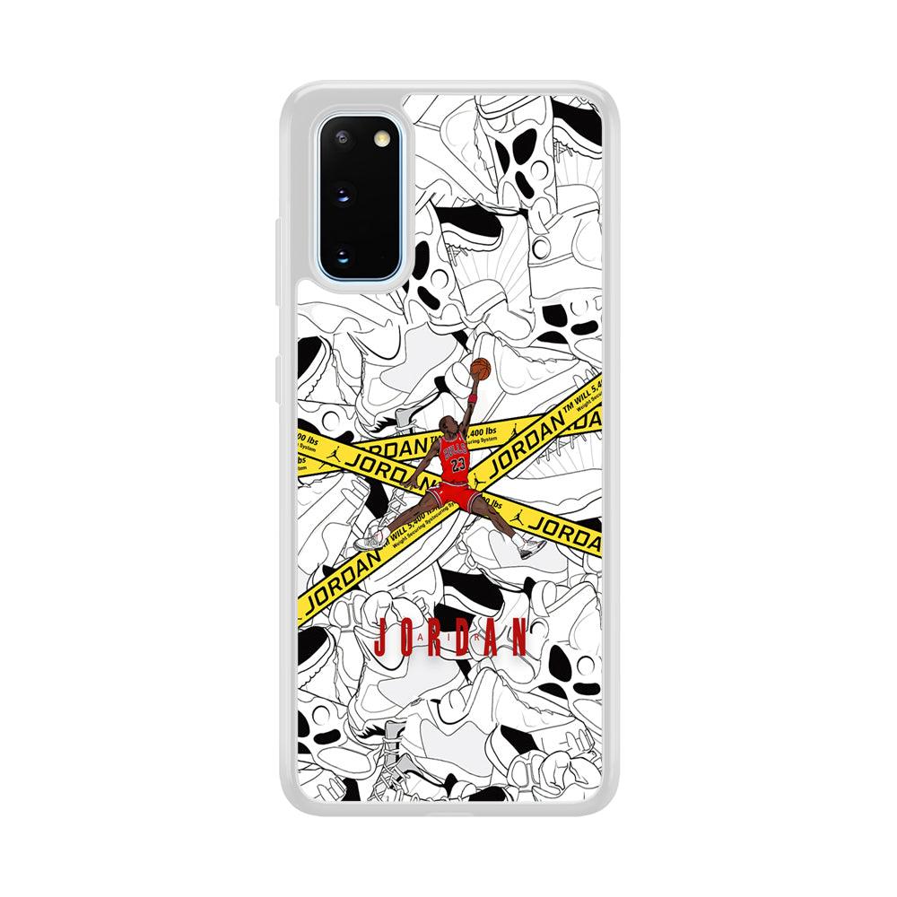 Air Jordan Jump and Fly Samsung Galaxy S20 Case-Oxvistore