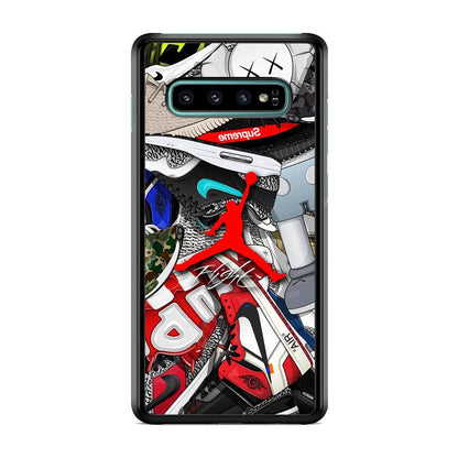 Air Jordan Leader of Layer Samsung Galaxy S10 Plus Case-Oxvistore