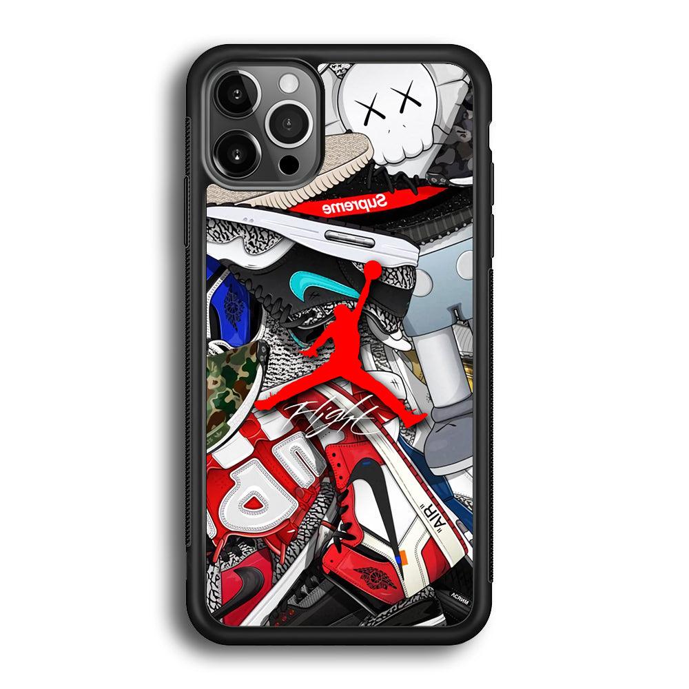 Air Jordan Leader of Layer iPhone 12 Pro Case-Oxvistore