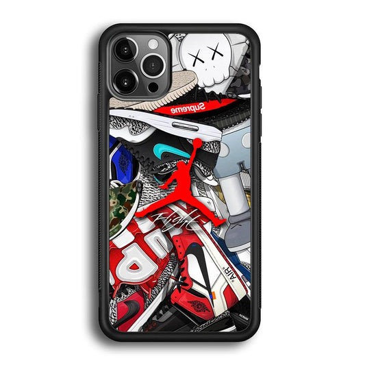 Air Jordan Leader of Layer iPhone 12 Pro Case-Oxvistore