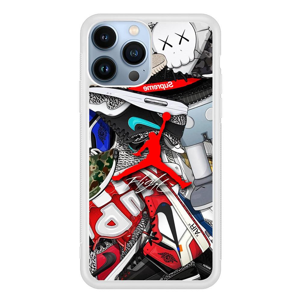 Air Jordan Leader of Layer iPhone 14 Pro Case-Oxvistore