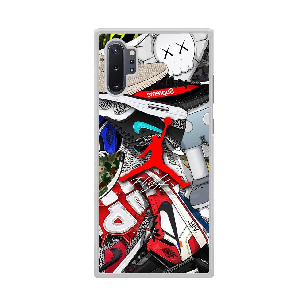 Air Jordan Leader of Layer Samsung Galaxy Note 10 Plus Case-Oxvistore