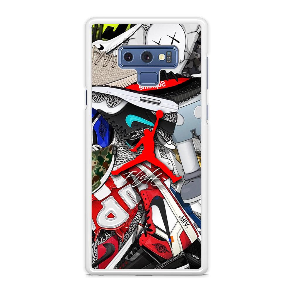 Air Jordan Leader of Layer Samsung Galaxy Note 9 Case-Oxvistore