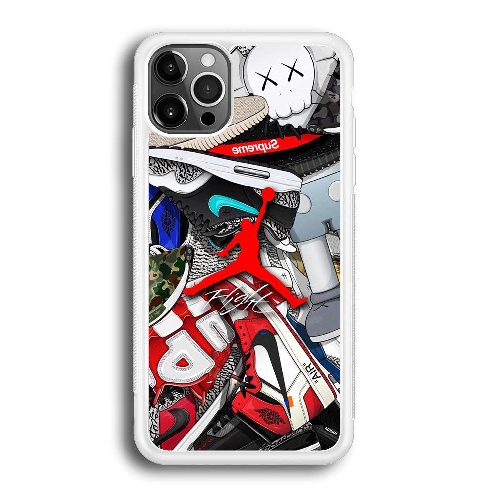 Air Jordan Leader of Layer iPhone 12 Pro Case-Oxvistore