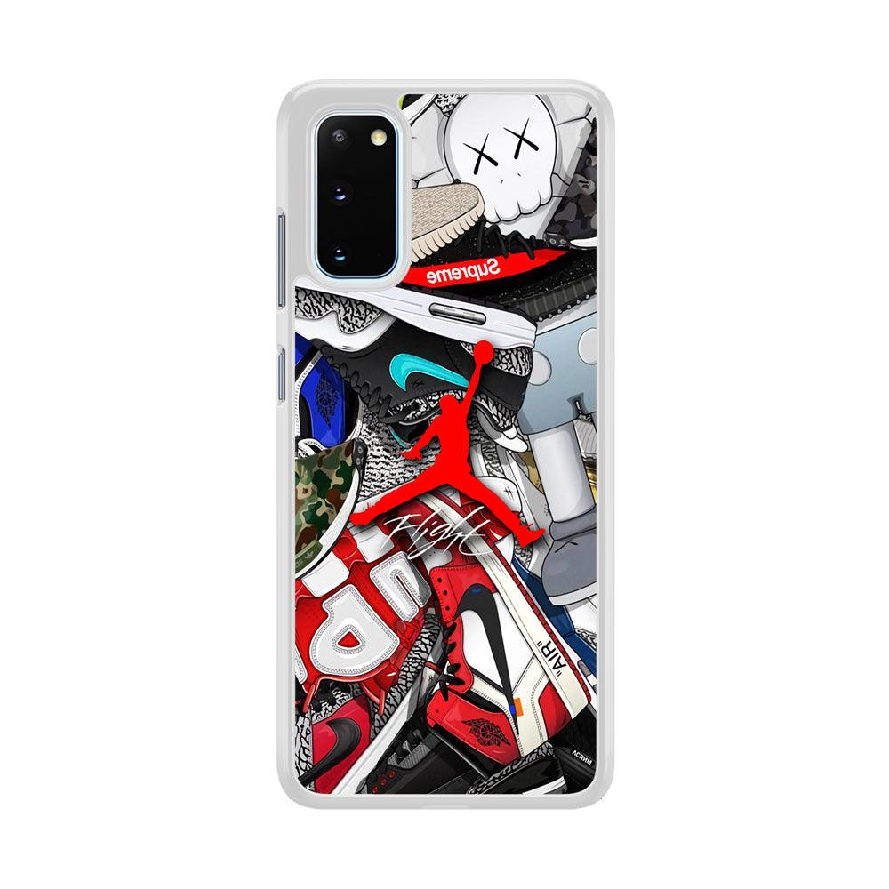 Air Jordan Leader of Layer Samsung Galaxy S20 Case-Oxvistore