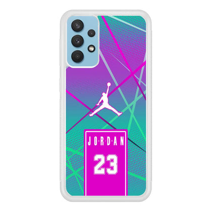 Air Jordan Light of The Year Samsung Galaxy A32 Case-Oxvistore