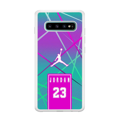 Air Jordan Light of The Year Samsung Galaxy S10 Plus Case-Oxvistore