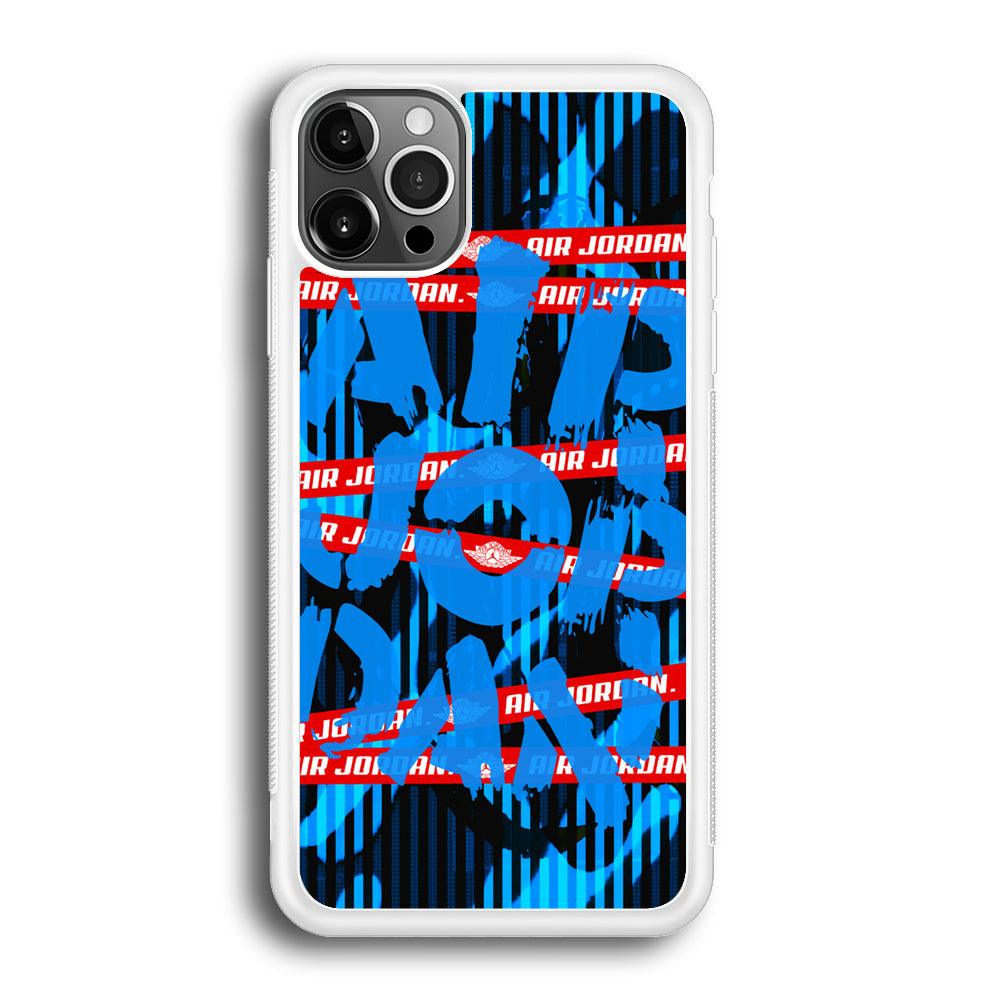 Air Jordan Line Under Water iPhone 12 Pro Max Case-Oxvistore