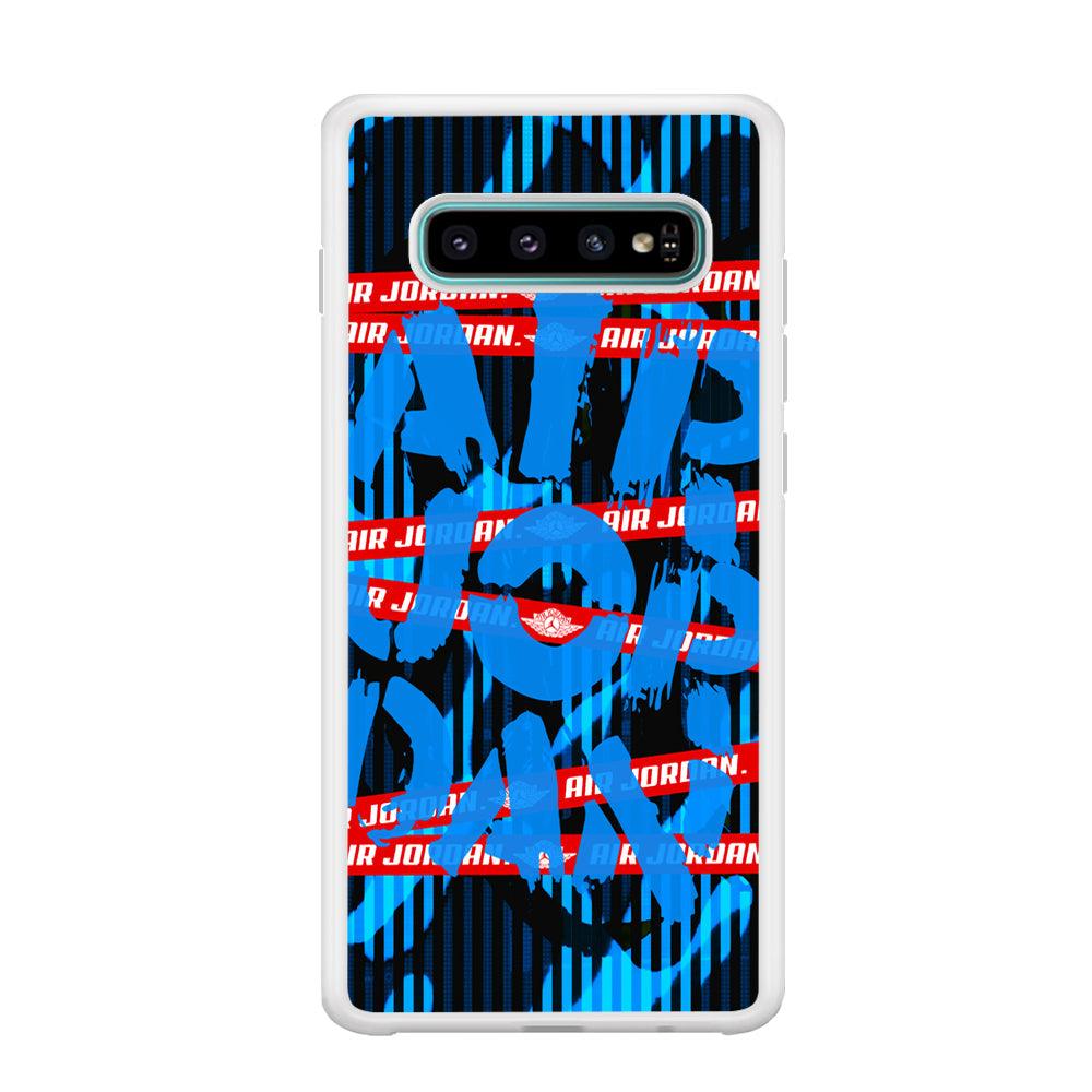 Air Jordan Line Under Water Samsung Galaxy S10 Plus Case-Oxvistore