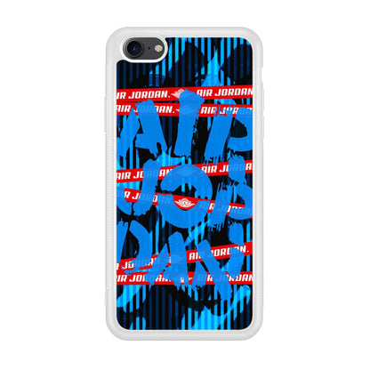 Air Jordan Line Under Water iPhone 8 Case-Oxvistore