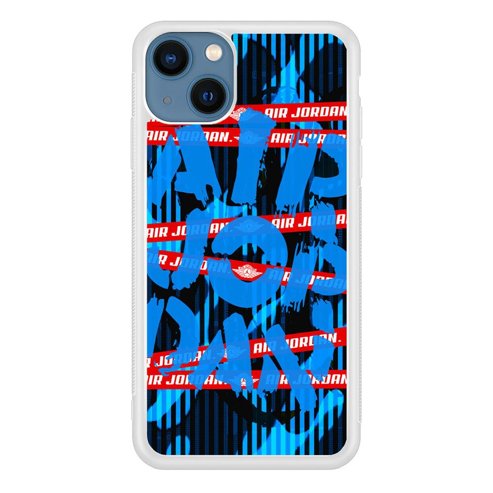 Air Jordan Line Under Water iPhone 15 Plus Case-Oxvistore