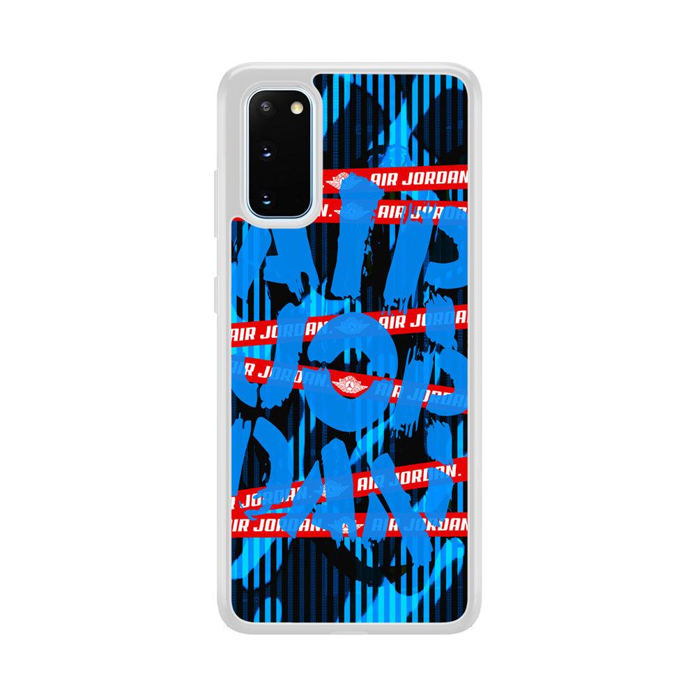 Air Jordan Line Under Water Samsung Galaxy S20 Case-Oxvistore