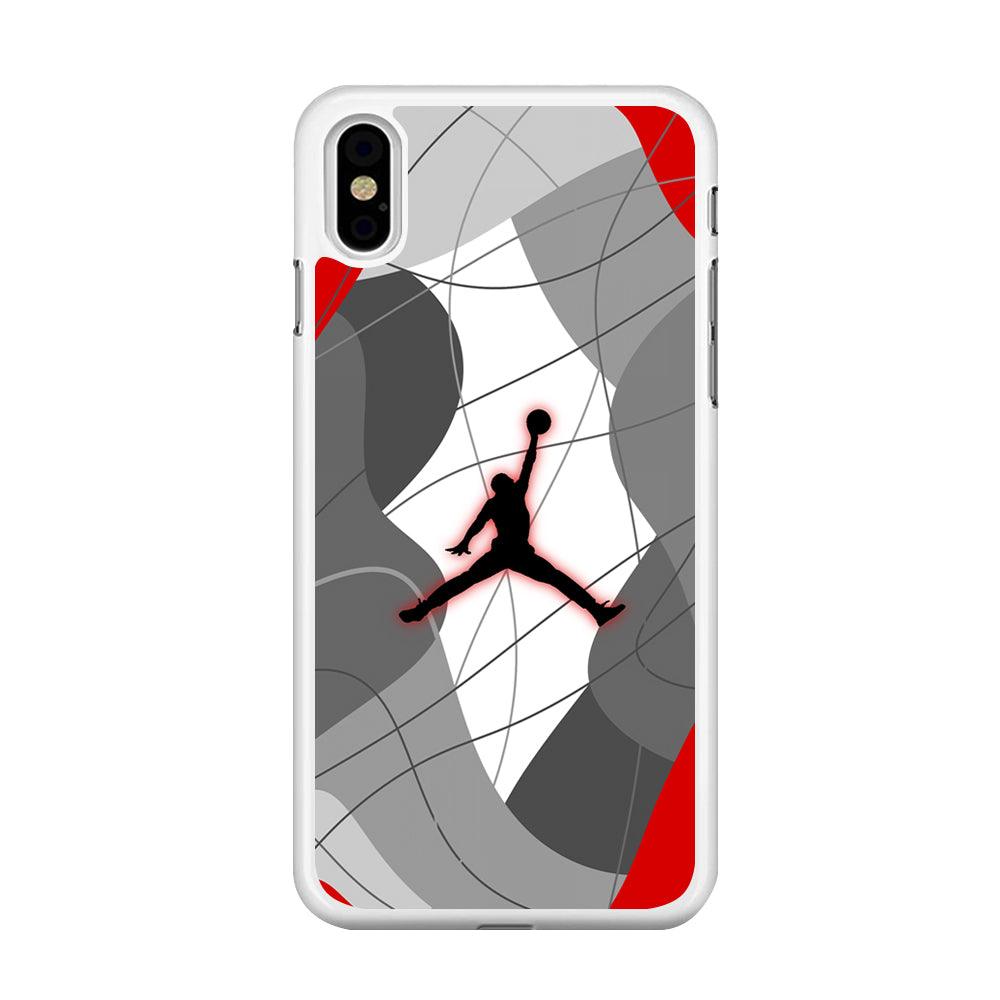 Air Jordan Line of Tradition iPhone X Case-Oxvistore