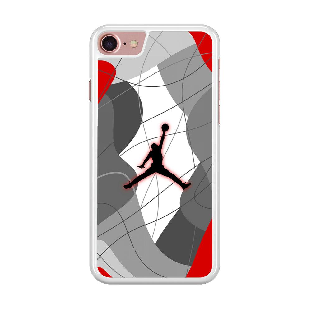 Air Jordan Line of Tradition iPhone 8 Case-Oxvistore