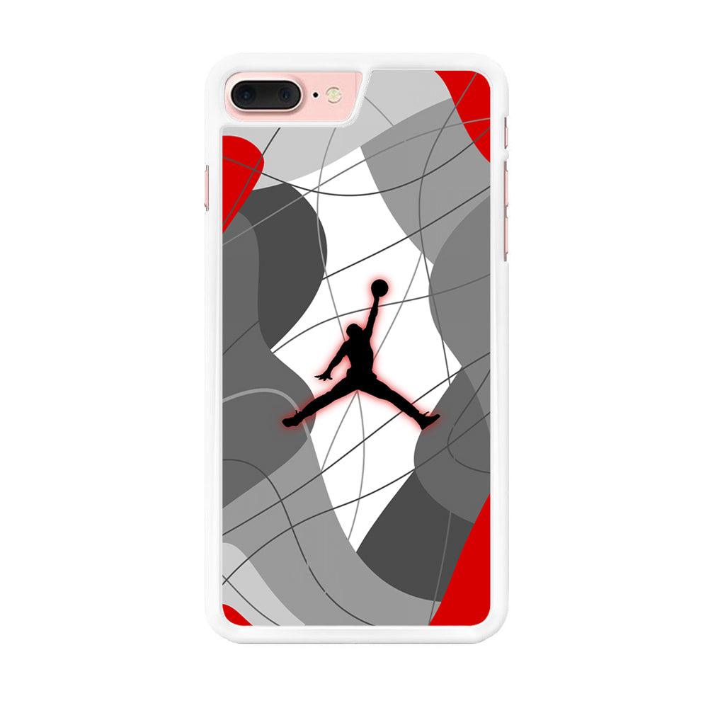 Air Jordan Line of Tradition iPhone 8 Plus Case-Oxvistore