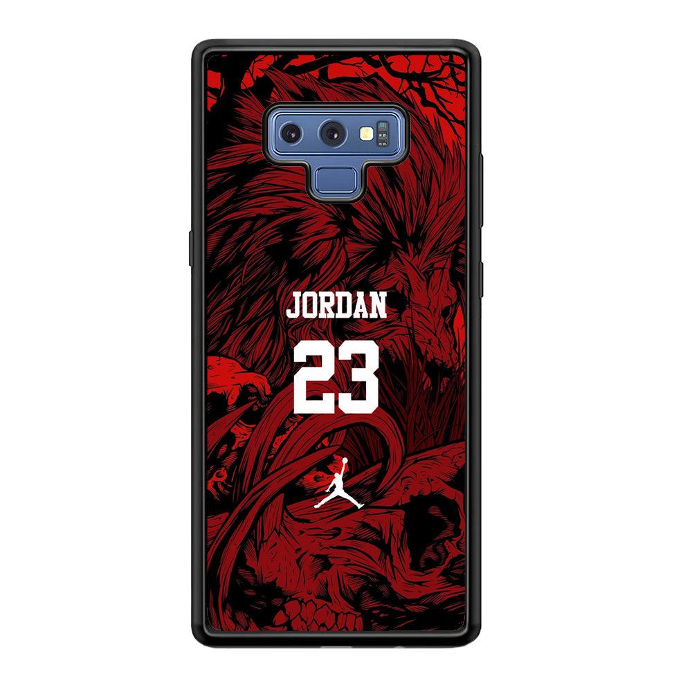 Air Jordan Lion Inside of Mind Samsung Galaxy Note 9 Case-Oxvistore