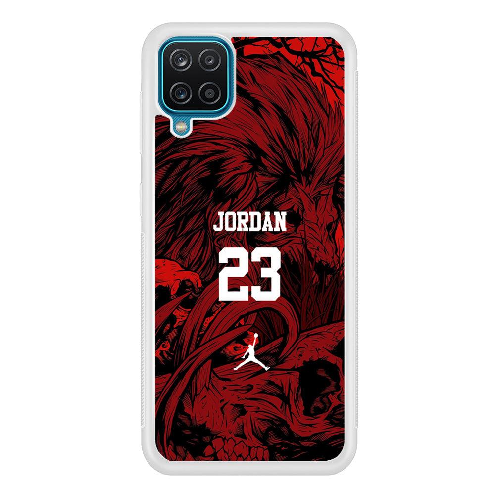 Air Jordan Lion Inside of Mind Samsung Galaxy A12 Case-Oxvistore