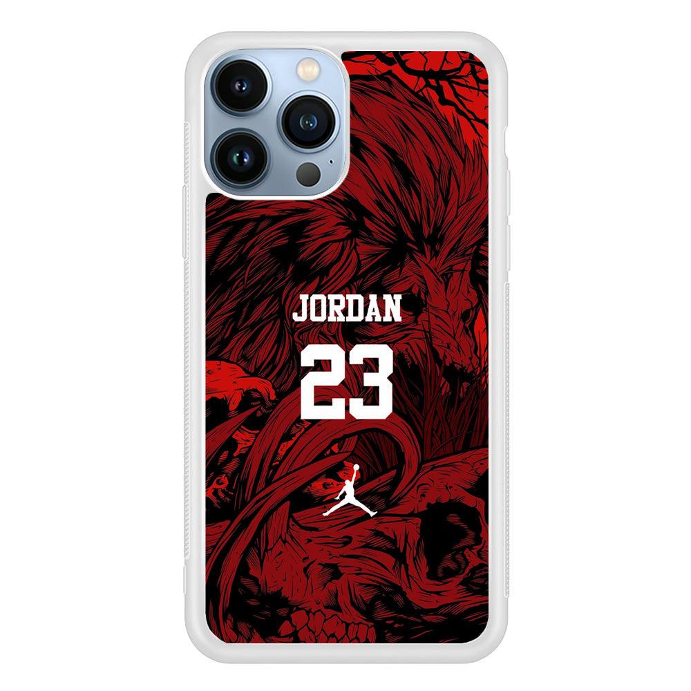 Air Jordan Lion Inside of Mind iPhone 14 Pro Max Case-Oxvistore