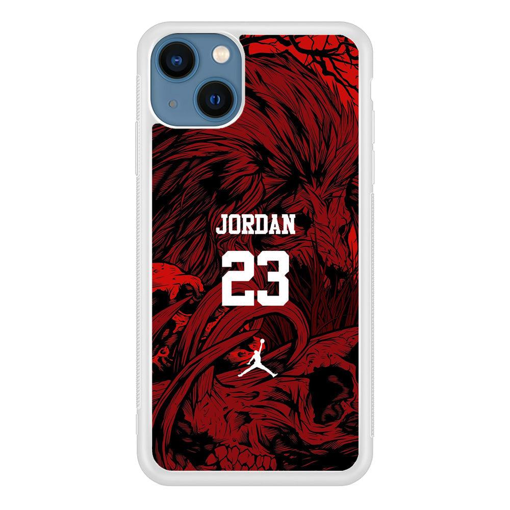 Air Jordan Lion Inside of Mind iPhone 15 Plus Case-Oxvistore