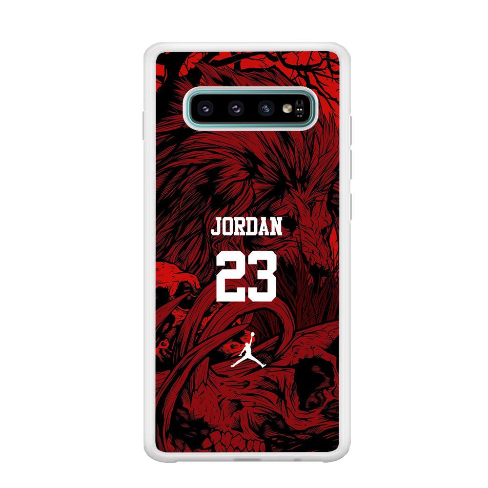 Air Jordan Lion Inside of Mind Samsung Galaxy S10 Plus Case-Oxvistore