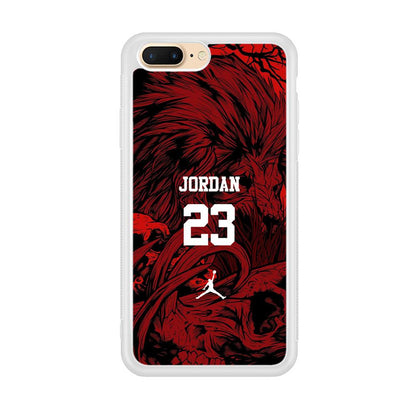 Air Jordan Lion Inside of Mind iPhone 8 plus Case-Oxvistore