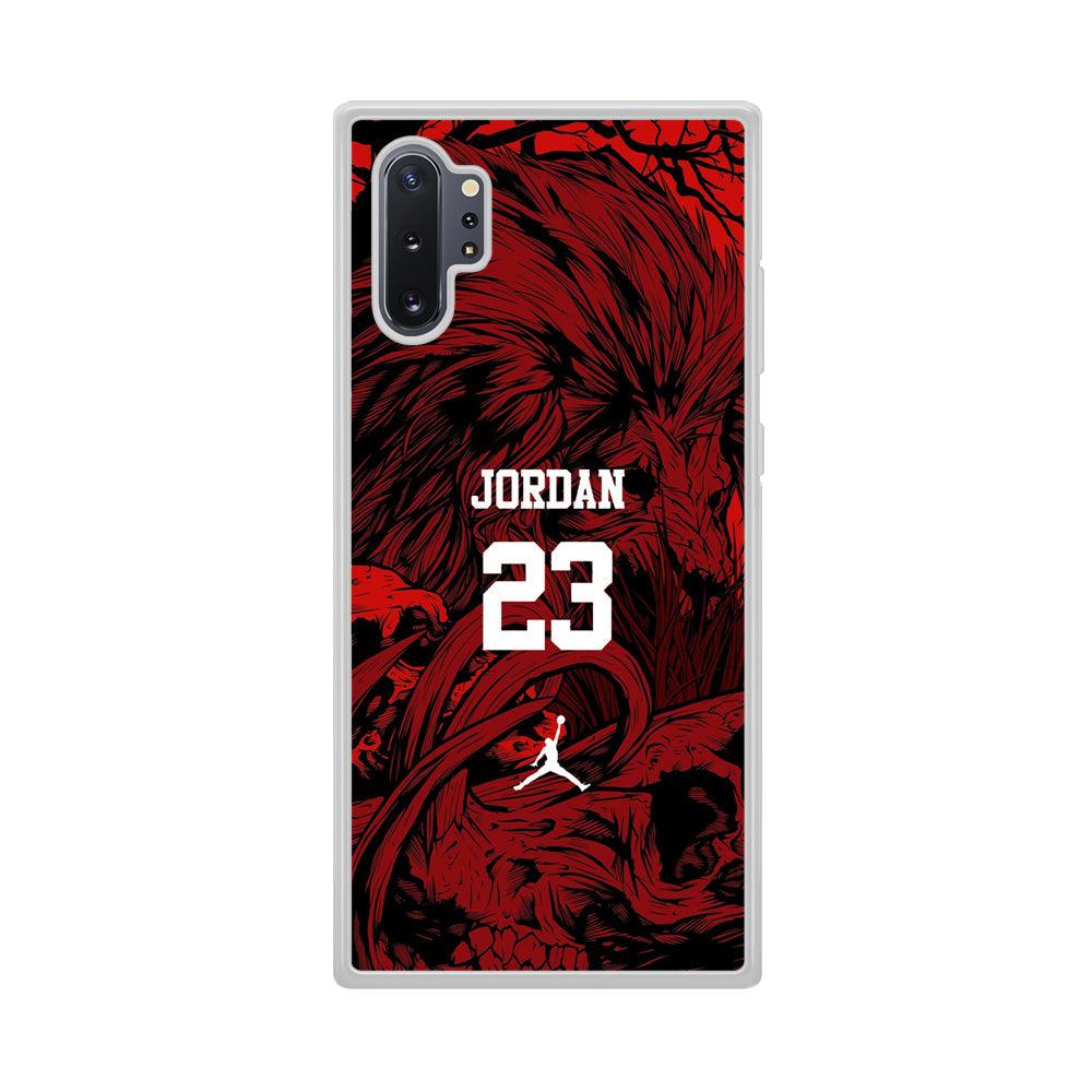 Air Jordan Lion Inside of Mind Samsung Galaxy Note 10 Plus Case-Oxvistore