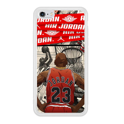 Air Jordan Looking at Victory iPhone 6 Plus | 6s Plus Case-Oxvistore