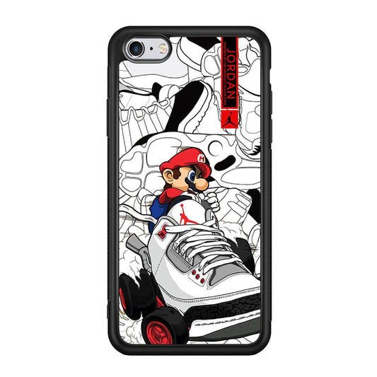 Air Jordan Mario Ride The Shoes iPhone 6 Plus | 6s Plus Case-Oxvistore