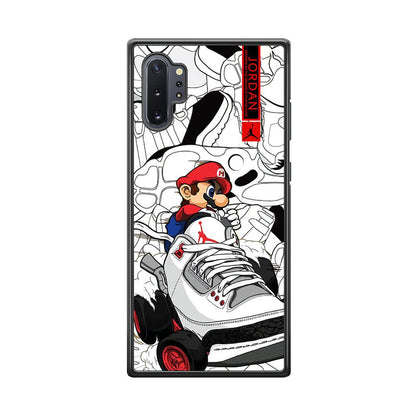 Air Jordan Mario Ride The Shoes Samsung Galaxy Note 10 Plus Case-Oxvistore