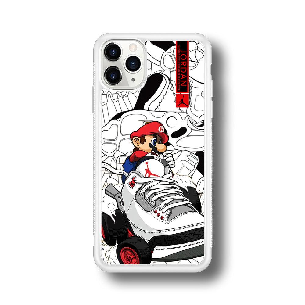 Air Jordan Mario Ride The Shoes iPhone 11 Pro Case-Oxvistore