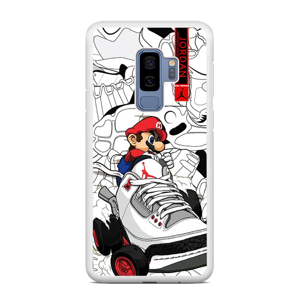 Air Jordan Mario Ride The Shoes Samsung Galaxy S9 Plus Case-Oxvistore