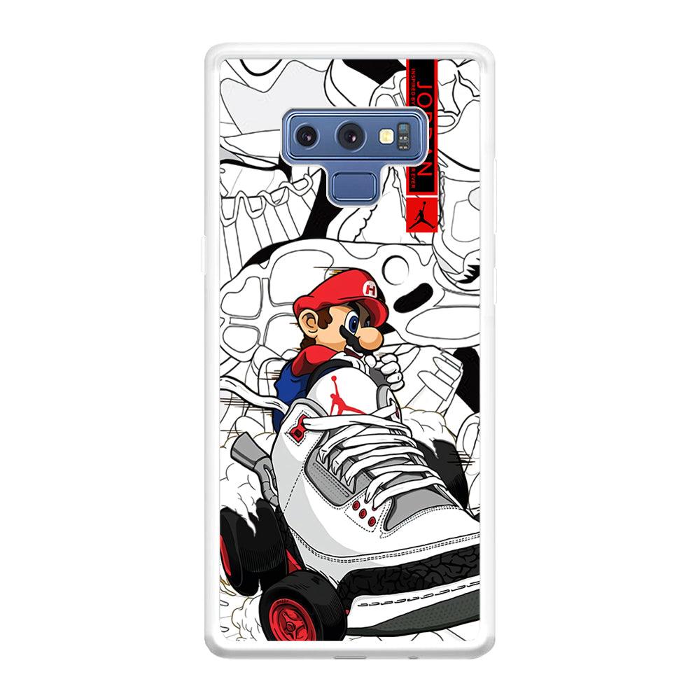 Air Jordan Mario Ride The Shoes Samsung Galaxy Note 9 Case-Oxvistore