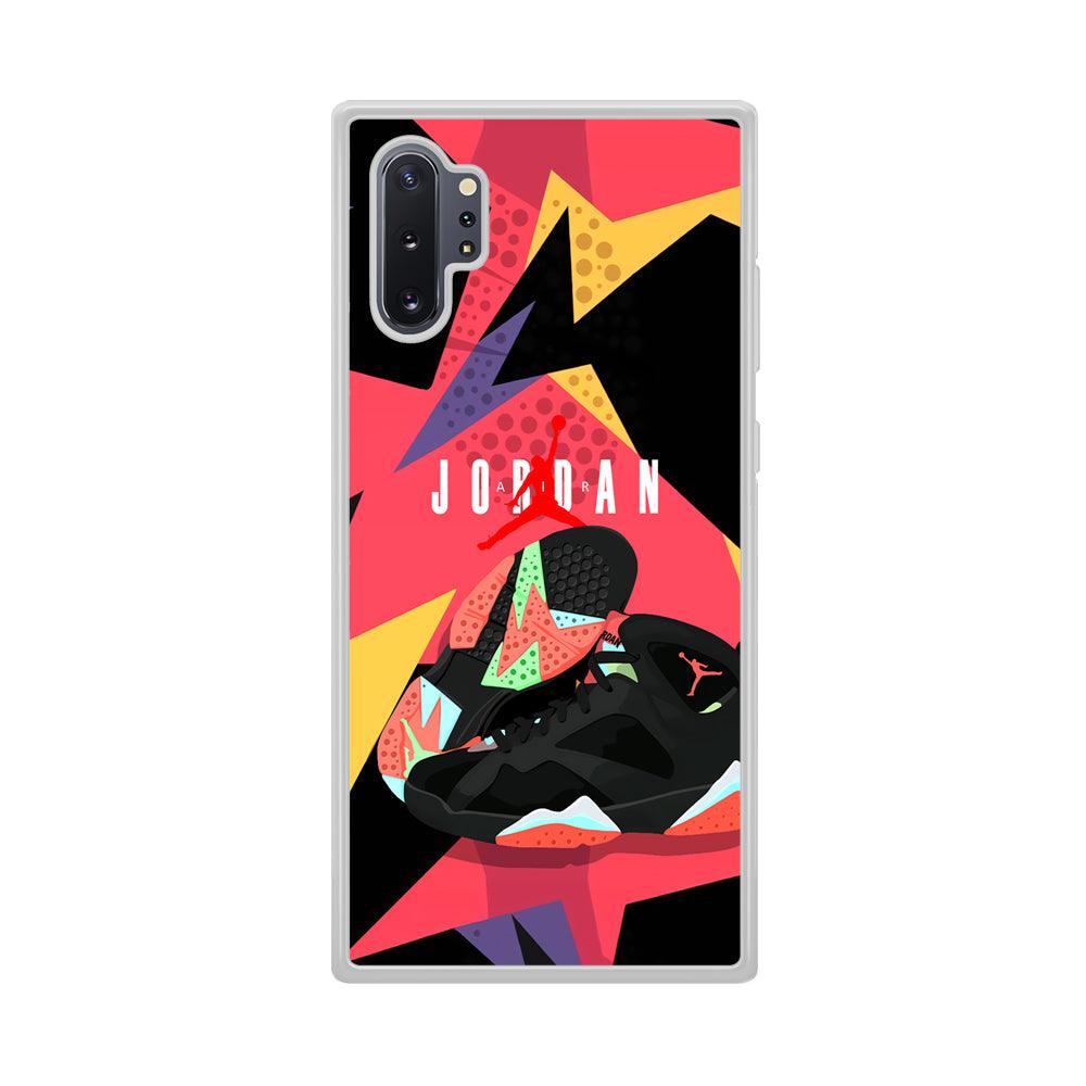 Air Jordan Milestones of Scramble Samsung Galaxy Note 10 Plus Case-Oxvistore