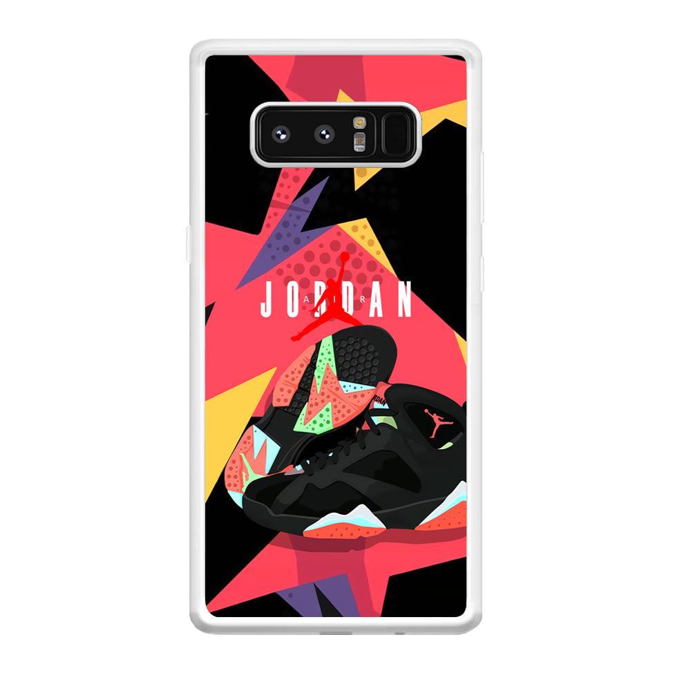 Air Jordan Milestones of Scramble Samsung Galaxy Note 8 Case-Oxvistore