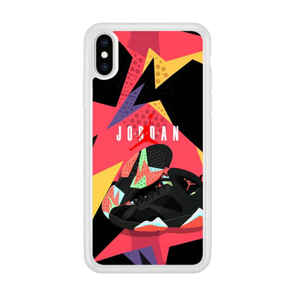 Air Jordan Milestones of Scramble iPhone X Case-Oxvistore