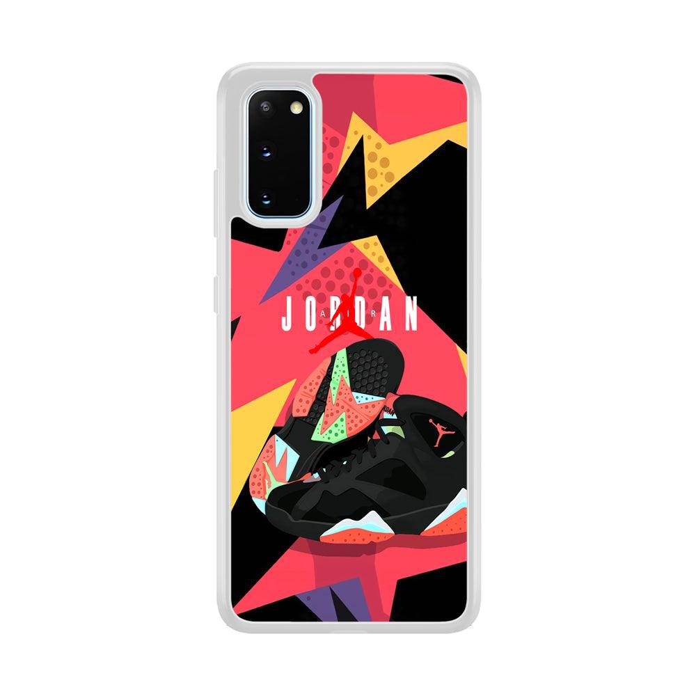 Air Jordan Milestones of Scramble Samsung Galaxy S20 Case-Oxvistore