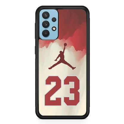 Air Jordan Number of Icon Samsung Galaxy A32 Case-Oxvistore