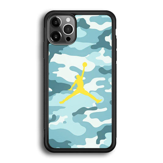 Air Jordan Ocean Camo iPhone 12 Pro Case-Oxvistore