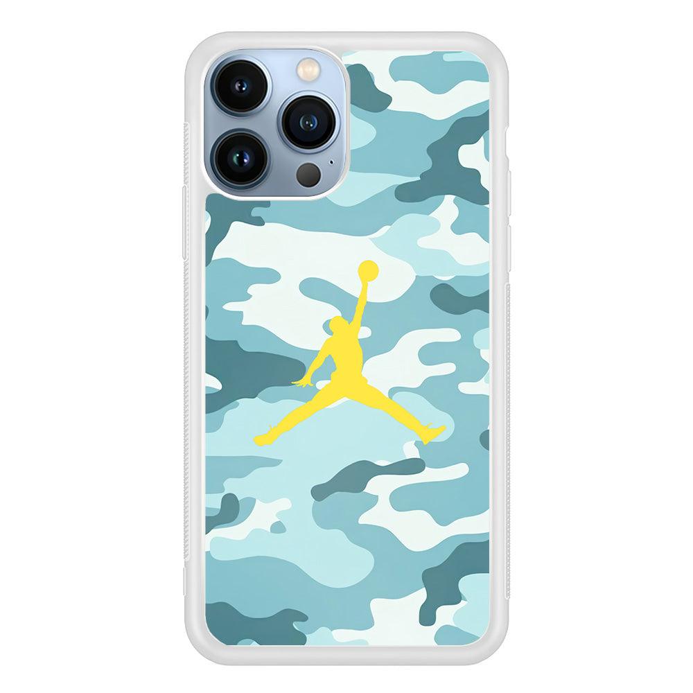 Air Jordan Ocean Camo iPhone 14 Pro Max Case-Oxvistore