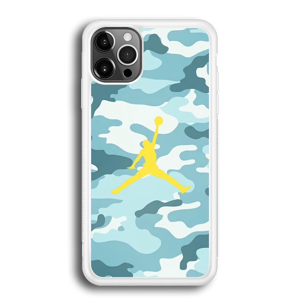 Air Jordan Ocean Camo iPhone 12 Pro Case-Oxvistore