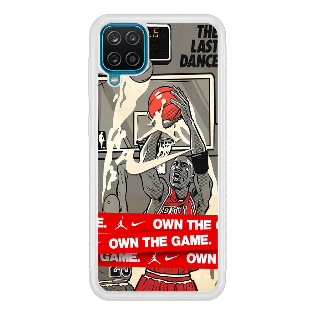 Air Jordan Own The Game Samsung Galaxy A12 Case-Oxvistore