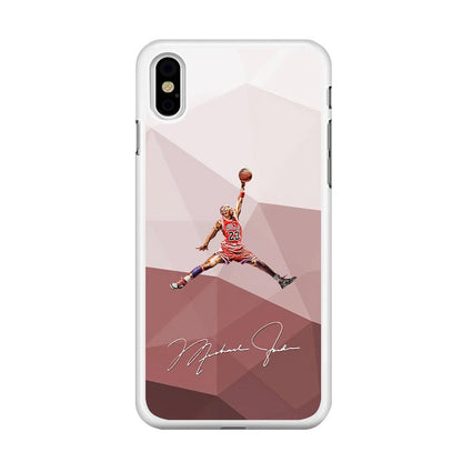 Air Jordan Real Fighter iPhone X Case-Oxvistore