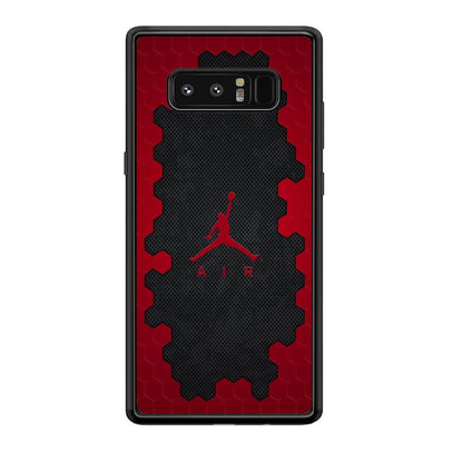 Air Jordan Red Honeycomb Samsung Galaxy Note 8 Case-Oxvistore