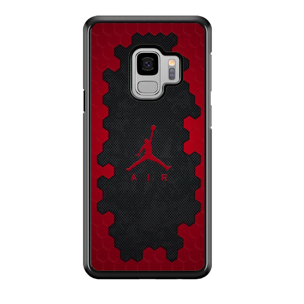 Air Jordan Red Honeycomb Samsung Galaxy S9 Case-Oxvistore