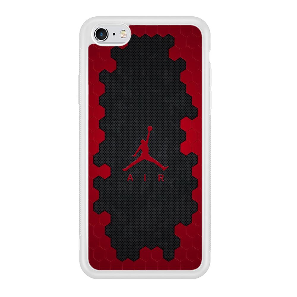 Air Jordan Red Honeycomb iPhone 6 Plus | 6s Plus Case-Oxvistore