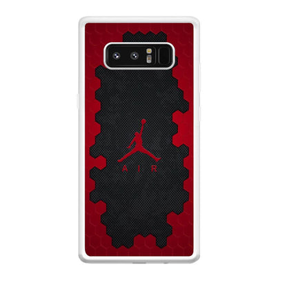 Air Jordan Red Honeycomb Samsung Galaxy Note 8 Case-Oxvistore