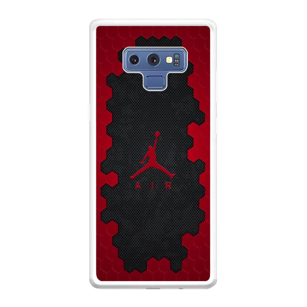 Air Jordan Red Honeycomb Samsung Galaxy Note 9 Case-Oxvistore