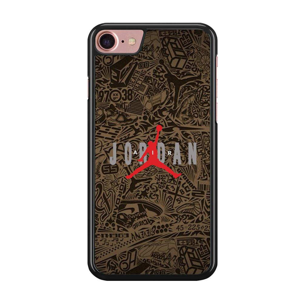 Air Jordan Summary of Accession iPhone 8 Case-Oxvistore