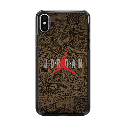 Air Jordan Summary of Accession iPhone X Case-Oxvistore