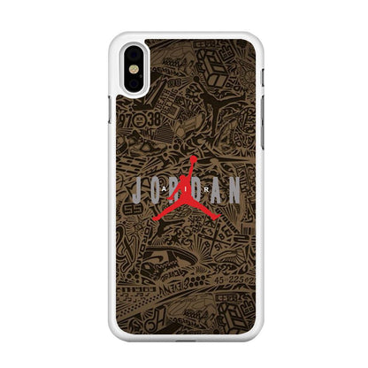 Air Jordan Summary of Accession iPhone X Case-Oxvistore